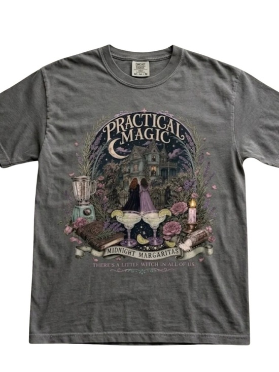 Comfort Colors Tops - Comfort color pepper Practical Magic Midnight Margaritas Graphic Tee